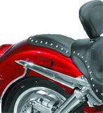 Mustang 04-09 Honda VTX1300 Fender Bib w/Studs - Black - 78095