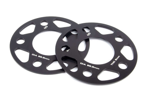 Dinan Wheel Spacers - 5x112 - 66.5mm CB - 5mm Thick (Set of 2) - D210-2023