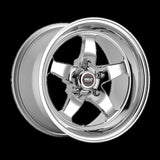 Weld S71 RT-S 15x14.275 / 5X4.75 BP / 6.5in BS Black Wheel (Low Pad) - Non-Beadlock - 71LB-514B65A