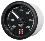 Autometer Stack 52mm -1 to +2 Bar (Incl T-Fitting) Pro Stepper Motor Boost Pressure Gauge - Black - ST3311