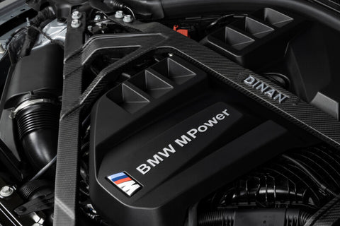 Dinan 21-27 BMW M2/M3/M4 (G80/G82/G83/G87) Matte Carbon Fiber Strut Tower Brace - Front - D180-0015-B