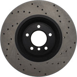 StopTech 07-13 BMW 335i Drilled Sport Cryo Right Front Rotor - 128.34093CR