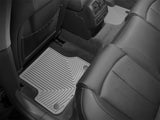 WeatherTech 12+ Audi A6/S6 Rear Rubber Mats - Grey - W301GR