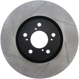 StopTech Power Slot 07-09 Acura MDX / 09-10 Honda Pilot Front Right Slotted Rotor - 126.40071SR