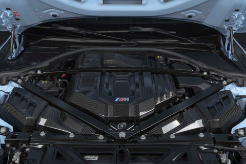 Dinan 21-27 BMW M2/M3/M4 (G80/G82/G87) Gloss Carbon Fiber Engine Cover w/Matte Accents - D590-0005