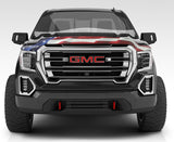 Stampede 2007-2013 GMC Sierra 1500 Vigilante Premium Hood Protector - Flag - 2043-41