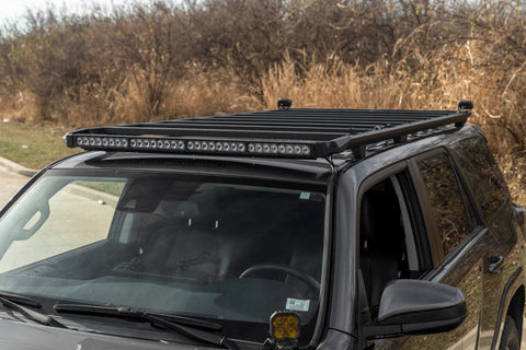Diode Dynamics 10-24 Toyota 4Runner DEK Roof Rack 7-Pod SS5 Sport Light Bar - White Driving - DD8520