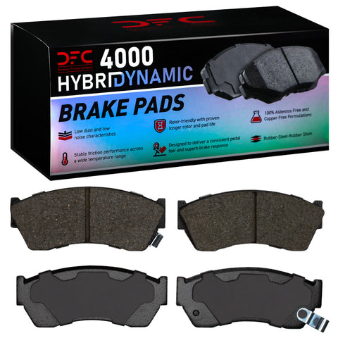 DFC 89-01 Suzuki Swift Front 4000 Hybridynamic Brake Pads - 4000-0451-00
