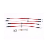 Power Stop 18-19 Subaru WRX STI Front & Rear SS Braided Brake Hose Kit - BH00104
