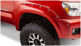 Bushwacker 12-15 Toyota Tacoma Fleetside Pocket Style Flares 4pc 60.3in Bed - Black - 31928-02