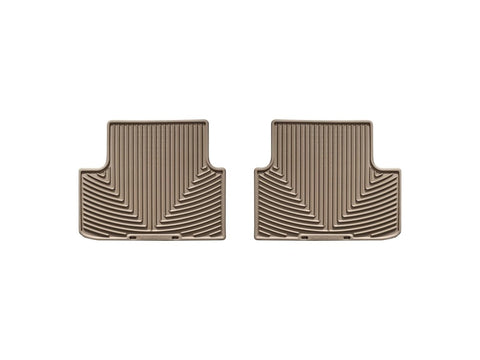 WeatherTech 08-12 Honda Accord Rear Rubber Mats - Tan - W198TN