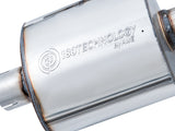 AWE Tuning Audi B9 A4 Touring Edition Exhaust Dual Outlet - Diamond Black Tips (Includes DP) - 3015-33078