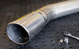 MagnaFlow 08-17 Ford F-250/F-350/F-450 4.6L/6.7 DPF-Back SS 4in Dual Single Passenger Side Rear Exit - 17873