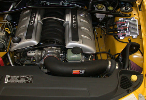 K&N 06 Pontiac GTO V8-6.0L AirCharger Performance Intake - 63-3053