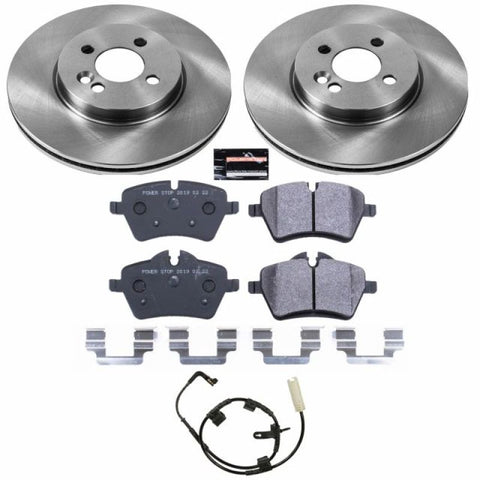 Power Stop 07-10 Mini Cooper Front Track Day SPEC Brake Kit - TDSK6068