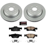 Power Stop 11-19 Dodge Durango Rear Z17 Evolution Geomet Coated Brake Kit - CRK5953
