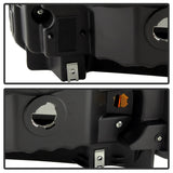 xTune Ford F250/350/450 Super Duty 05-07 Crystal Headlights Black Smoked HD-JH-FS05-AM-BSM - 9030444