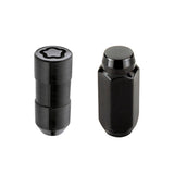 McGard 6 Lug Hex Install Kit w/Locks (Cone Seat Nut) M14X1.5 / 13/16 Hex / 1.945in. Length - Black - 84622