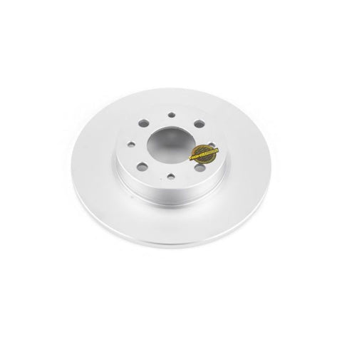 Power Stop 13-18 Fiat 500 Rear Evolution High Carbon Geomet Coated Rotor - EBR1405EVC