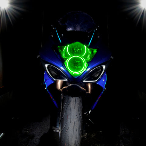 Oracle Suzuki GSX-R 1000 06-07 LED Motorcycle Halo Kit - ColorSHIFT - 2612-330