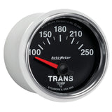 Autometer GS 52mm 100-250 Degree F Short Sweep Electronic Transmission Temperature Gauge - 3849