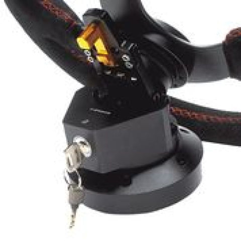 NRG Steering Wheel Quick Tilt System w/Lock - Black - SRT-100BK