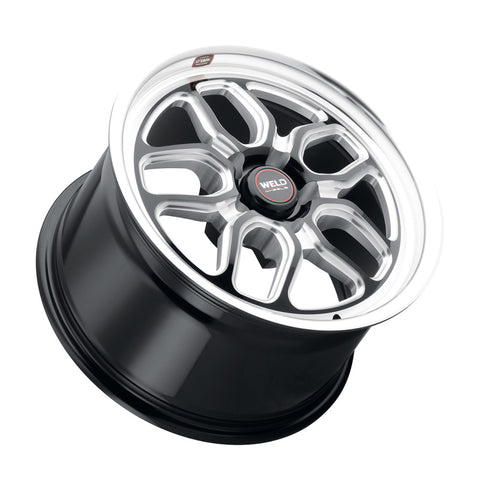 Weld S107 17X9 Laguna 5X120.65 ET45 BS6.8 Gloss Black MIL Dia 70.3 - S10779062P45