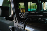 DV8 Offroad 2018+ Jeep Wrangler JLO A Pillar Dual Light Pod Mounts - LBJL-11