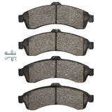 R1 02-05 Saab 9-7X Front Semi Met Brake Pads - 2311-0882-00