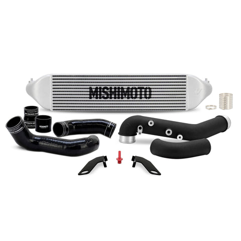 Mishimoto 2023+ Honda Civic Type-R Intercooler Kit w/Pipes - Silver Intercooler/Black Pipes - MMINT-CTR-23KSLBK