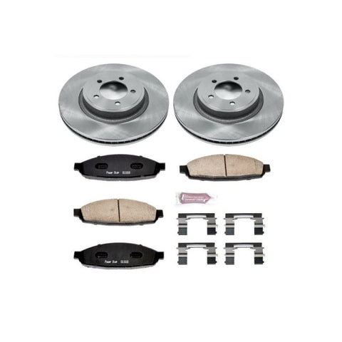 Power Stop 03-05 Lincoln Aviator Front Autospecialty Brake Kit - KOE3024