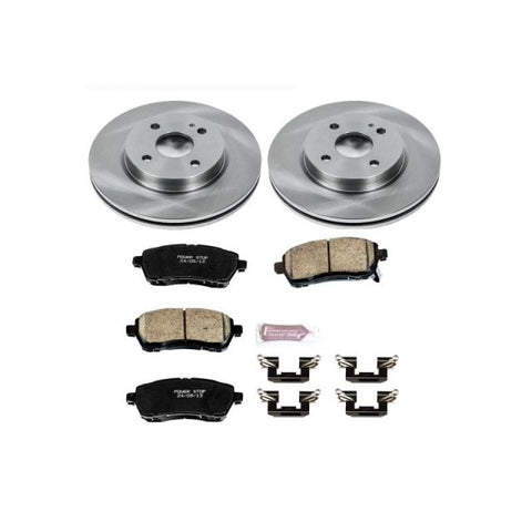 Power Stop 11-14 Mazda 2 Front Autospecialty Brake Kit - KOE6344