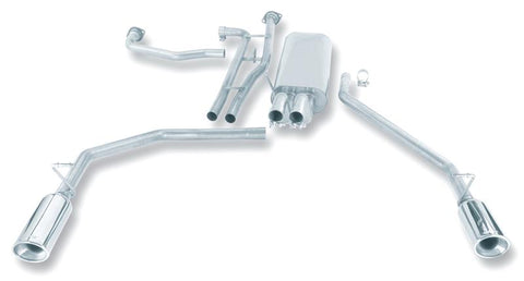 Borla 04-15 Nissan Titan 5.6L-V8 2&4WD Catback Exhaust System - 140079