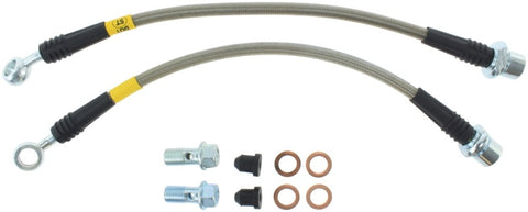 StopTech 00-05 Celica GT-S/05-08 Scion tC Stainless Steel Rear Brake Lines - 950.44505