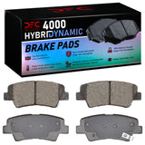DFC 07-13 Kia Soul Rear 4000 Hybridynamic Brake Pads - 4000-1313-00