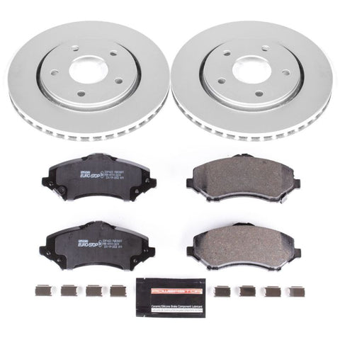 Power Stop 08-16 Chrysler Town & Country Front Euro-Stop Brake Kit - ESK3118