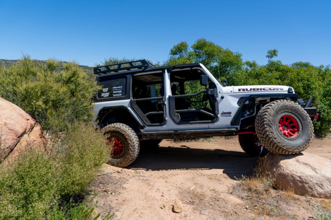 Body Armor 4x4 2018+ Jeep Wrangler JL Gladiator JT Tube Doors Rear Pair - JL-6155