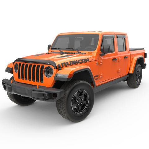 EGR Jeep 2018+ Wrangler / 2020+ Gladiator Superguard Hood Shield - Dark Smoke (305251) - 305251