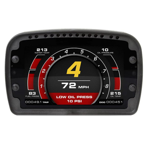 Autometer Racing Instrument Display Color LCD Including Shift and Alarm Lights Datalogging CD7 - 6021