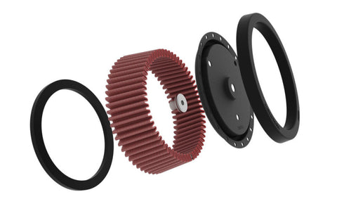 K&N Replacement Air Filter 5.5in Top OD x 6in Base OD x 2.313in H for Harley Davidson - HD-0818