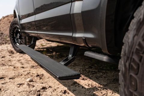 AMP Research 2014-2017 Silverado/Sierra 1500 Extended/Crew PowerStep Xtreme - Black - 78154-01A
