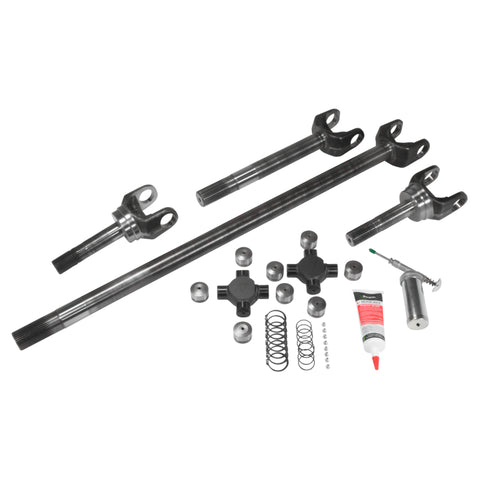 Yukon Gear Chromoly Front Axle Kit for Dana 60 Inner/Outer Both Sides Super Joints - YA W26036