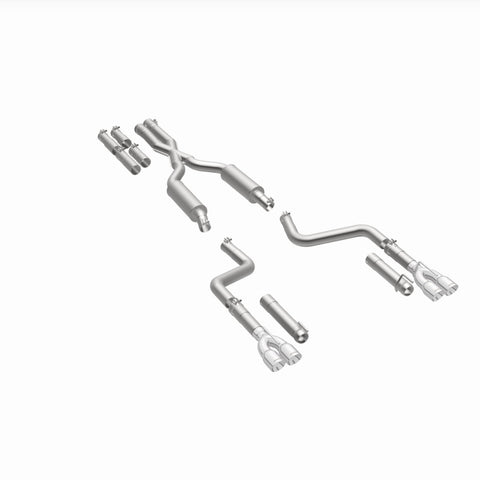 MagnaFlow 2017+ Dodge Challenger 409 SS Polished 3in Quad Tips Cat-Back Exhaust - 19367