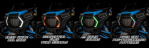 Oracle 19-21 Polaris RZR 1000 Dynamic Surface Mount DRL Signature Light - - Dynamic - 1447-332