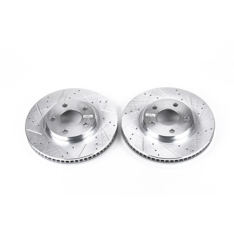 Power Stop 00-04 Buick LeSabre Front Evolution Drilled & Slotted Rotors - Pair - AR8255XPR
