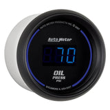 Autometer Cobalt Digital 52.4mm Black 0-100psi Oil Pressure Gauge - 6927