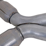 BBK 79-04 Mustang Coyote Swap Short Mid X Pipe w Catalytic Converters 3.0 For BBK Long Tube Headers - 1786
