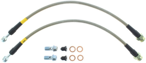 StopTech 06-10 Chevrolet Corvette Z06 Stainless Steel Rear Brake Lines - 950.62507