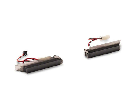 Raxiom 04-14 Ford F-150 Axial Series Side Mirror LED Turn Signal Lights- Smoked - T542597