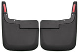 Husky Liners 2015 Ford F-150 w/o Fender Flares Mud Guards Black Front Mud Guards - 58441